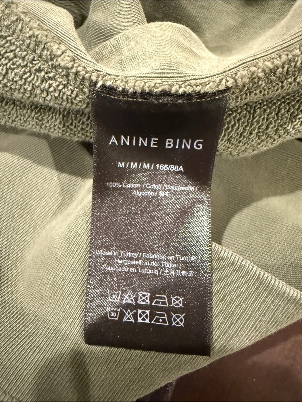 Anine Bing Alto Loho Print Hoodie - Picture 7 of 7